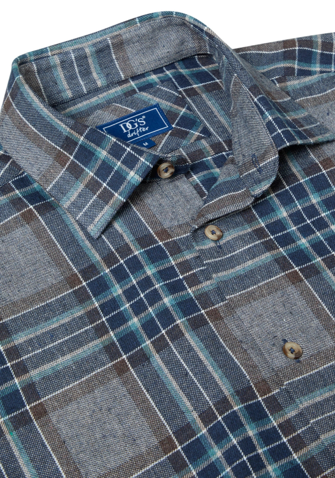 Check Shirt Long Sleeve - Brown