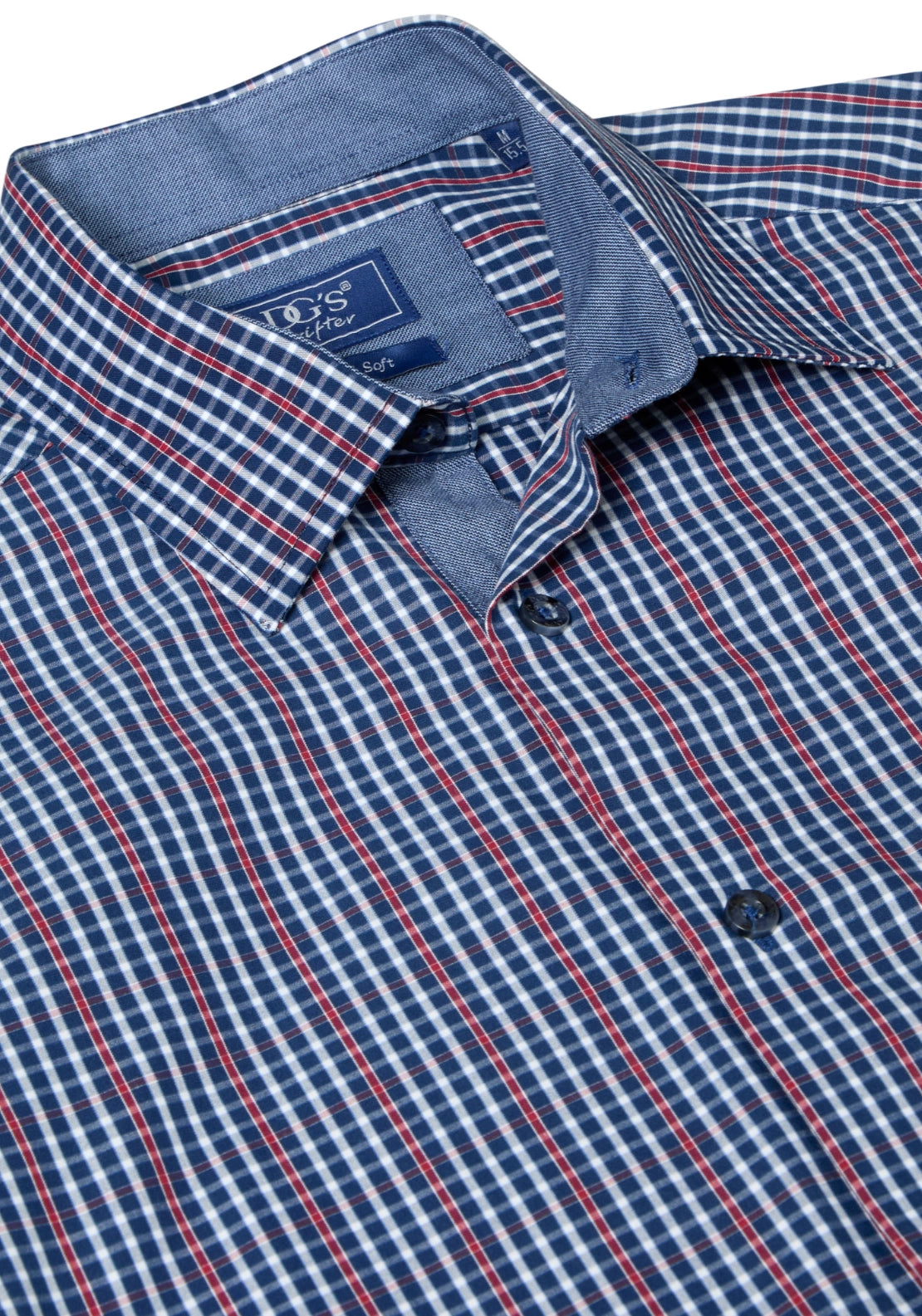 Check Shirt Long Sleeve - Navy