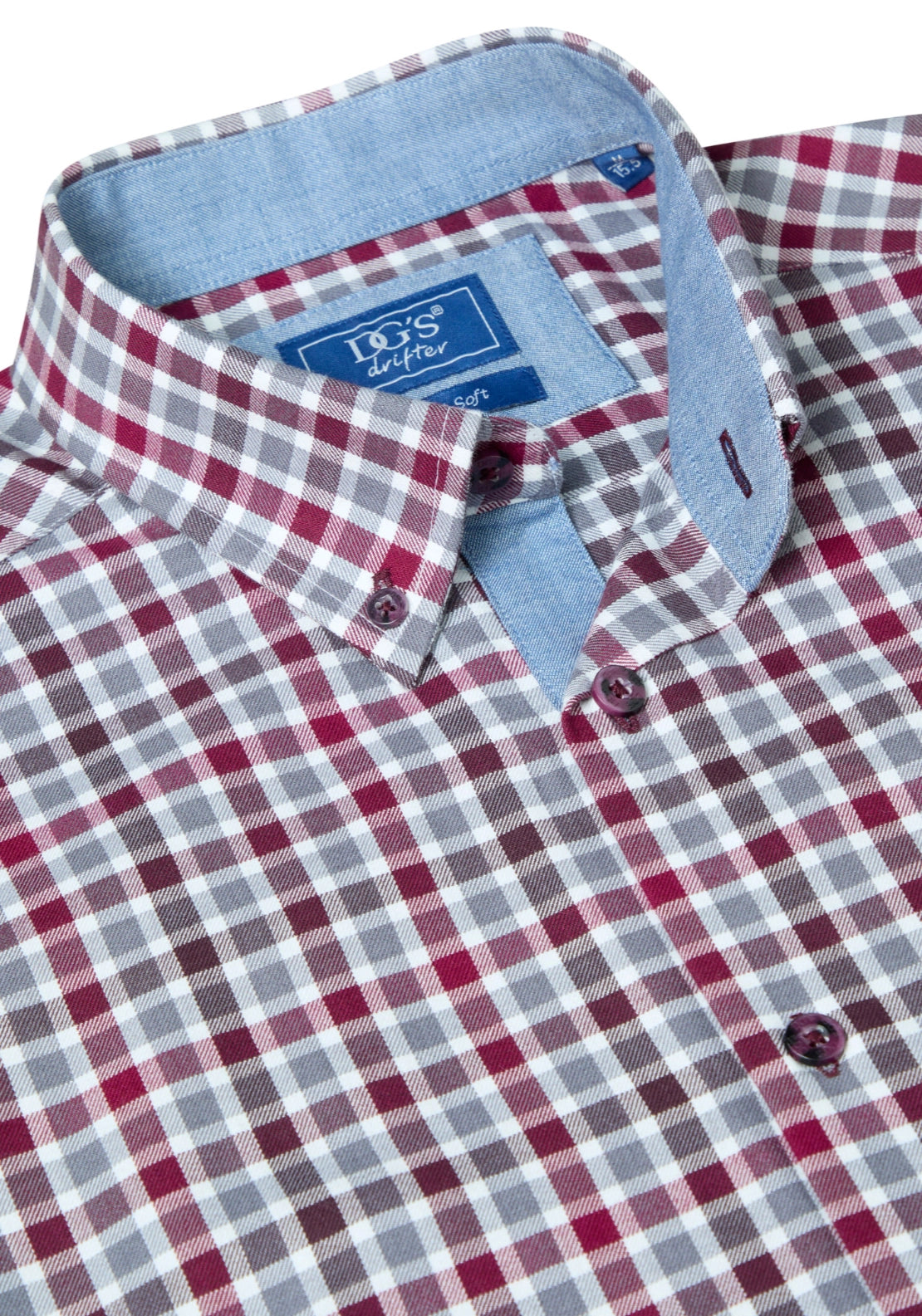 Long Sleeve Check Shirt - Red