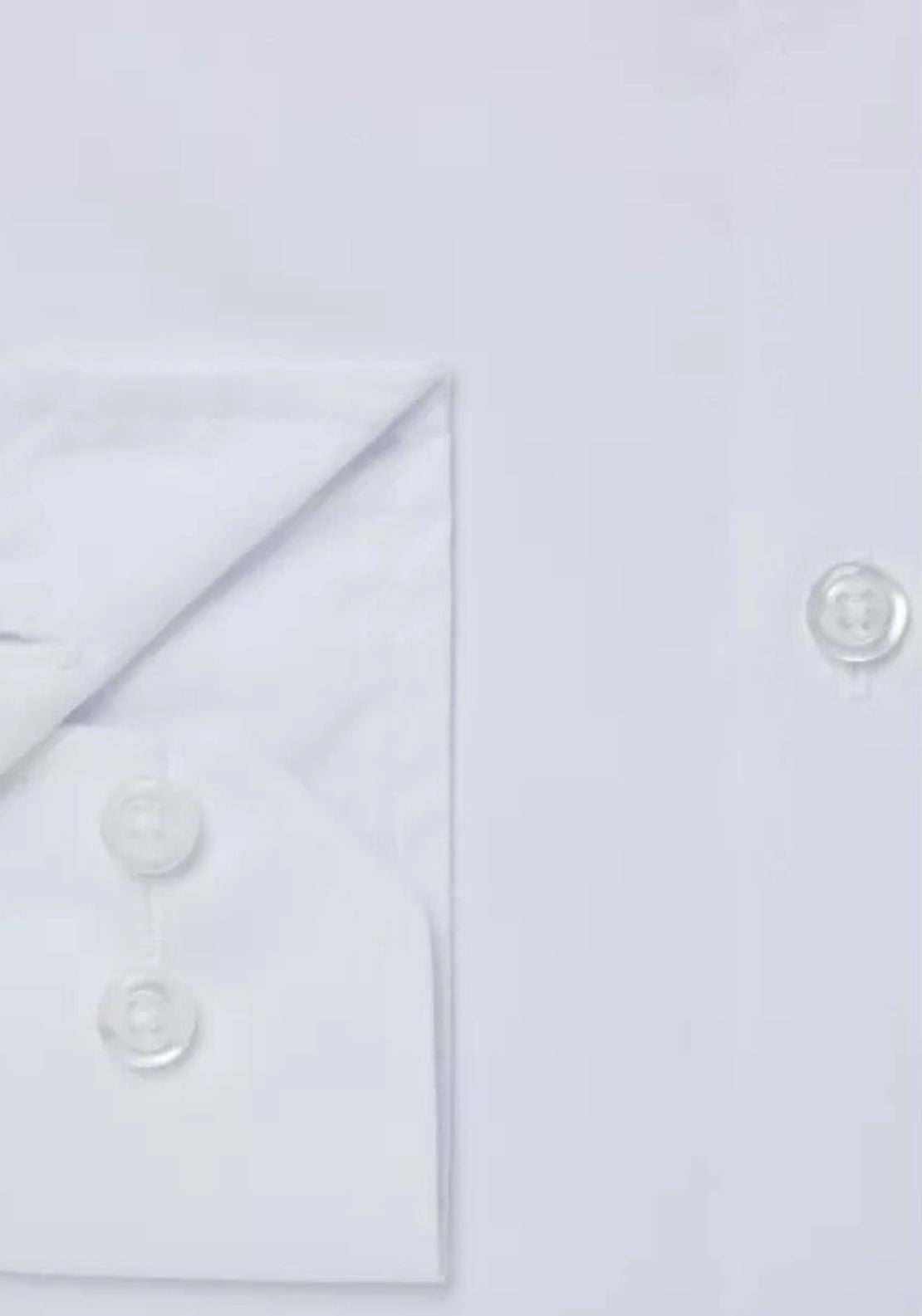 Daniel Grahame Paris Long Sleeve Plain Shirt - White 4 Shaws Department Stores