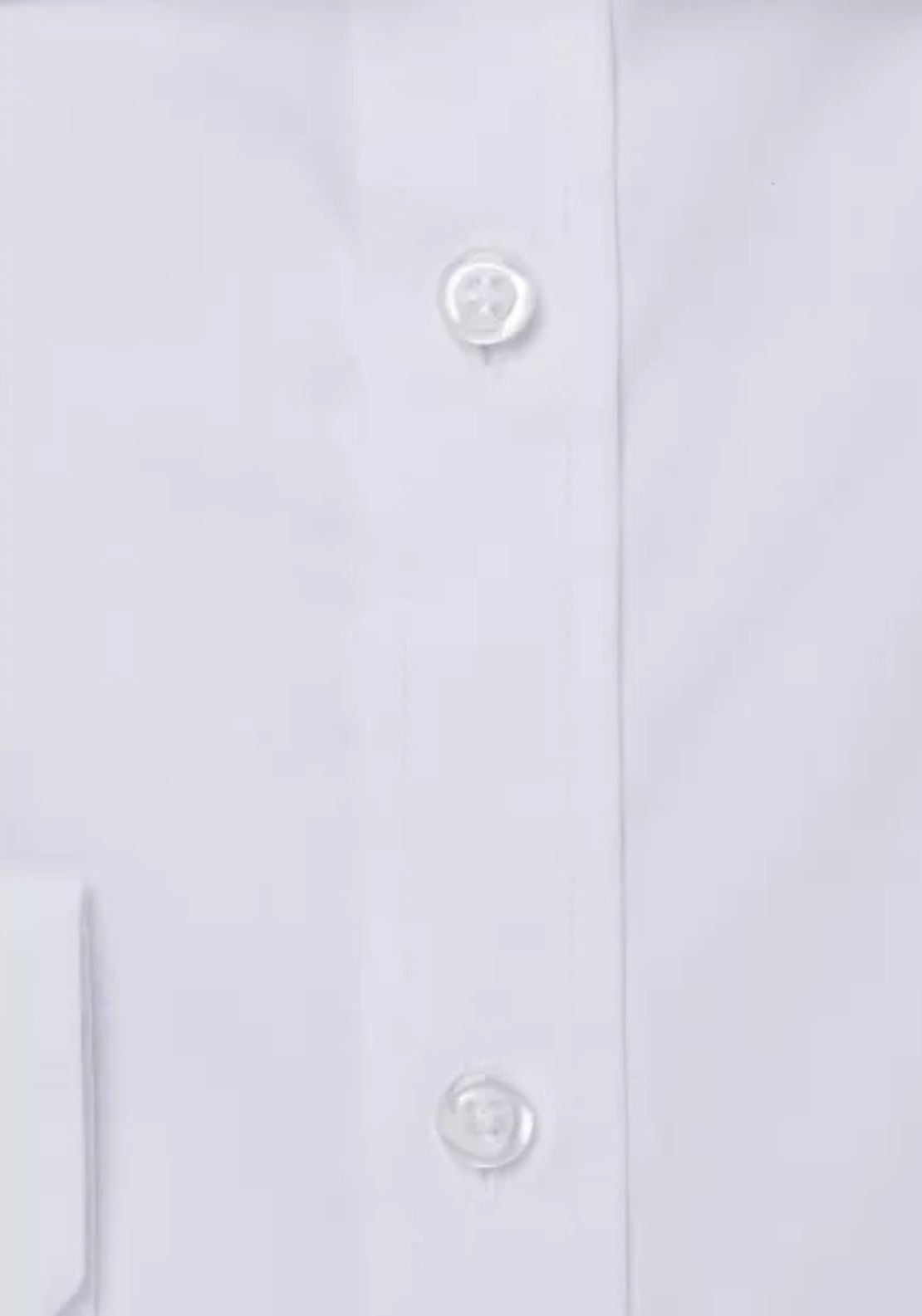 Daniel Grahame Paris Long Sleeve Plain Shirt - White 3 Shaws Department Stores