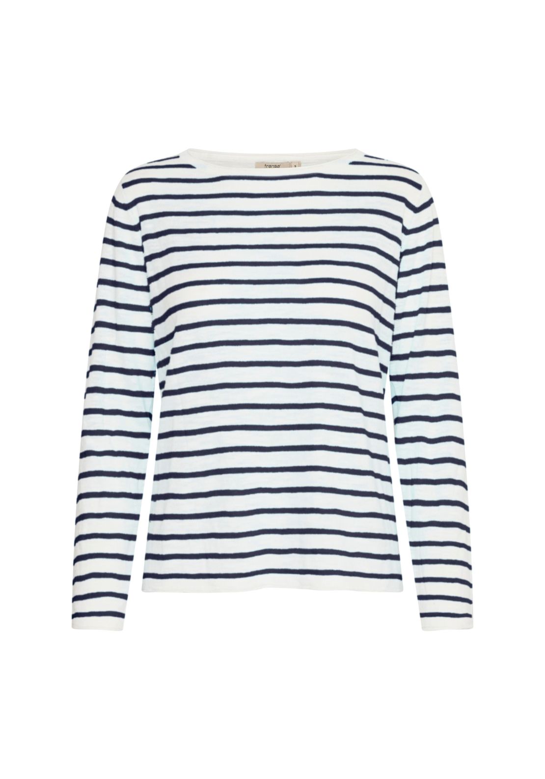 Fransa Knit Pullover - Navy 1 Shaws Department Stores