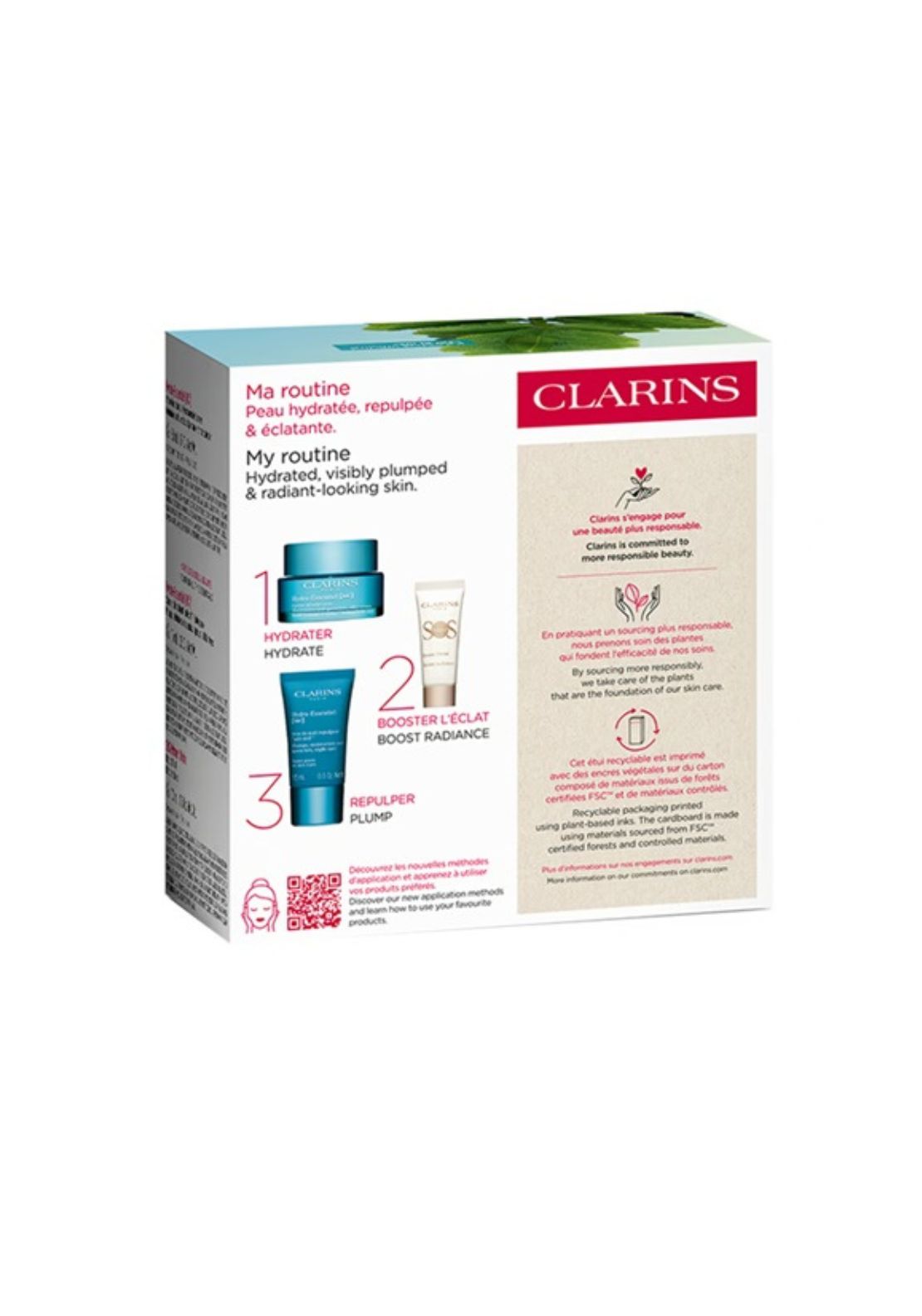 Clarins My Face Hydration Essentials Kit 3 Shaws Department Stores