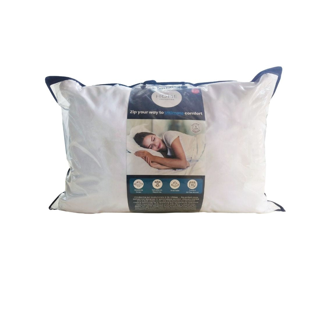 The Home Collection 2 In 1 Temperature Regulating Pillow 1 Shaws Department Stores