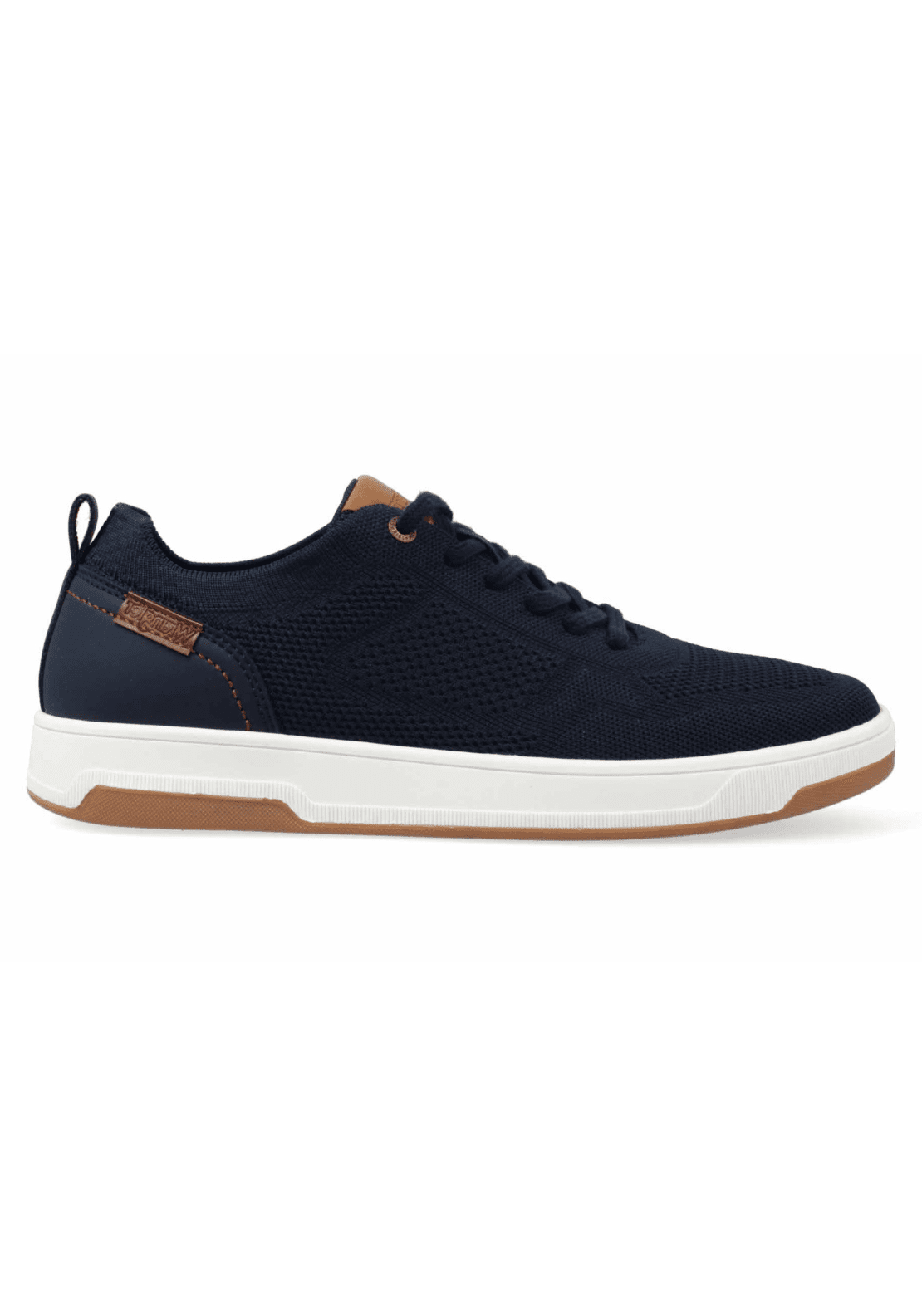 Wrangler Footwear Benton Low Trainer - Dress Blues 1 Shaws Department Stores