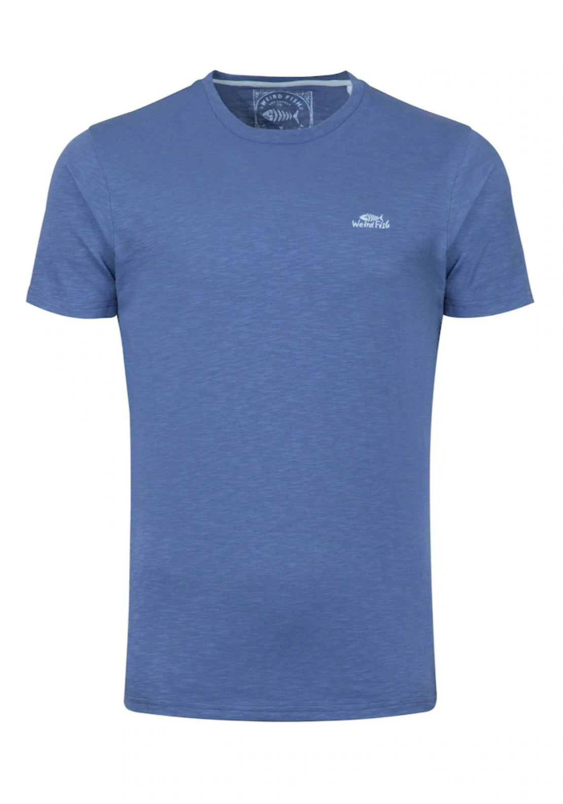 Weird Fish 100% Cotton Fish Branded T-Shirt - Faded Blue 5 Shaws Department Stores