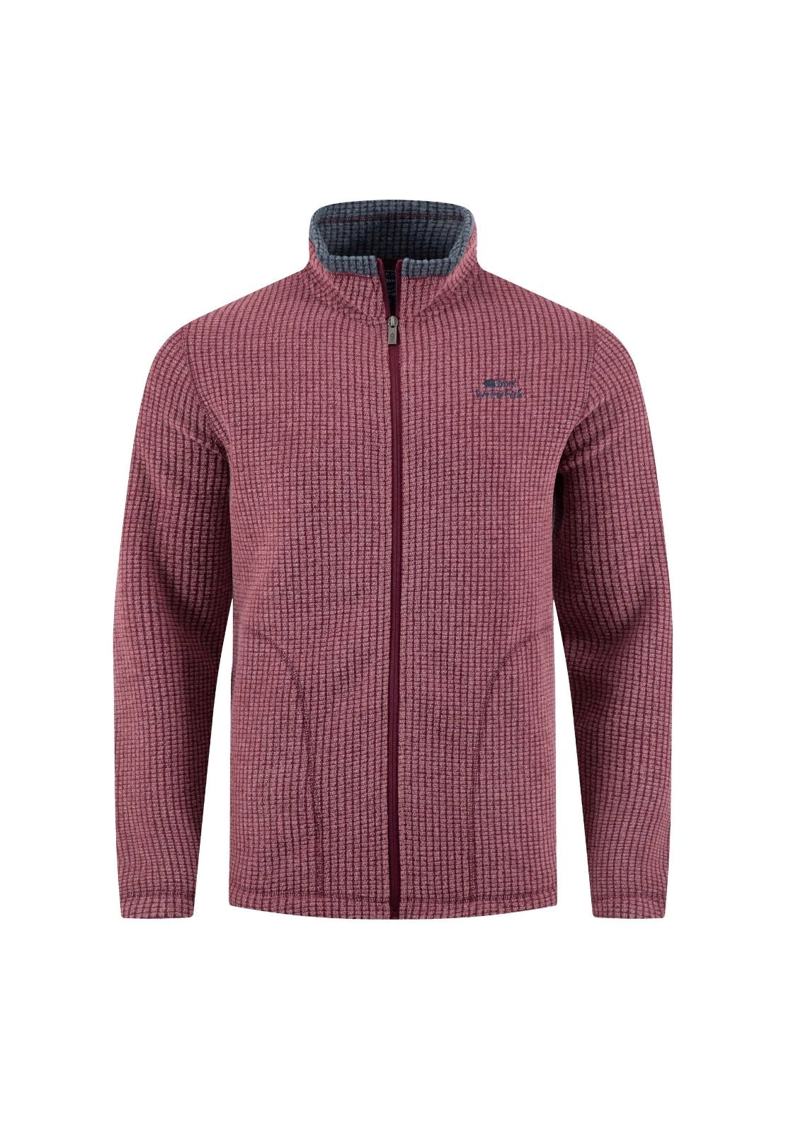 Weird Fish Shires Full Zip Sweatshirt - Red Grape 3 Shaws Department Stores