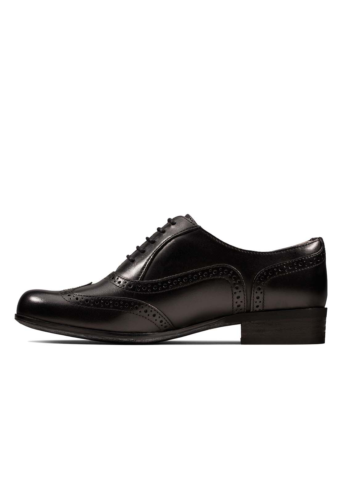 Clarks Hamble Oak Casual Shoe - Black 4 Shaws Department Stores