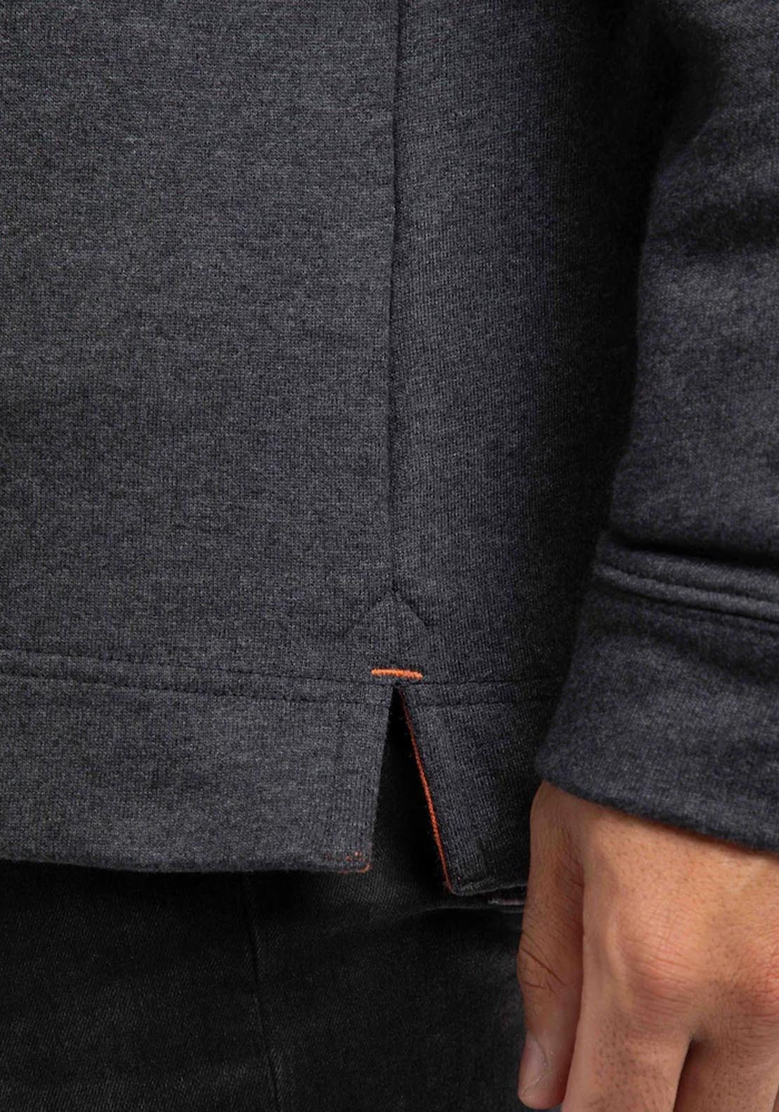 Weird Fish Brampton 1/4 Zip Sweatshirt - Blue 4 Shaws Department Stores