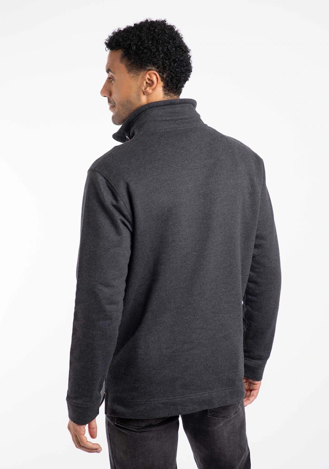 Weird Fish Brampton 1/4 Zip Sweatshirt - Blue 2 Shaws Department Stores