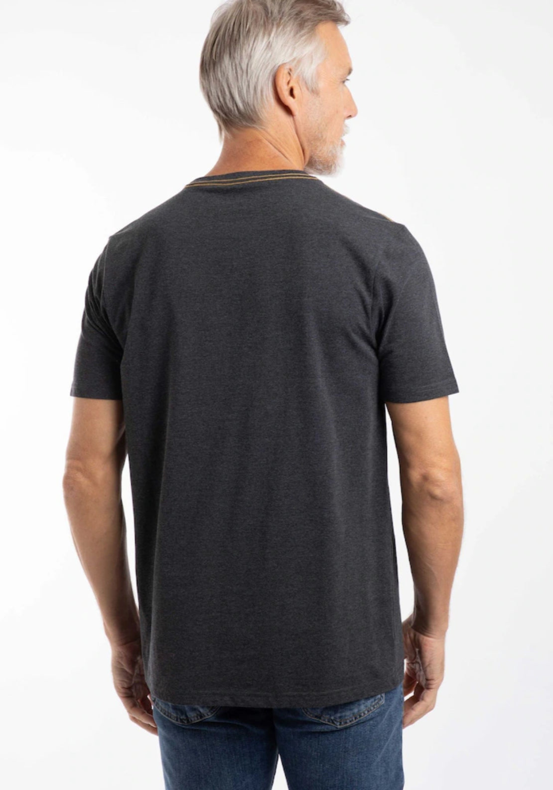 Weird Fish Fish Stamp Front Print Graphic T-Shirt - Black 2 Shaws Department Stores