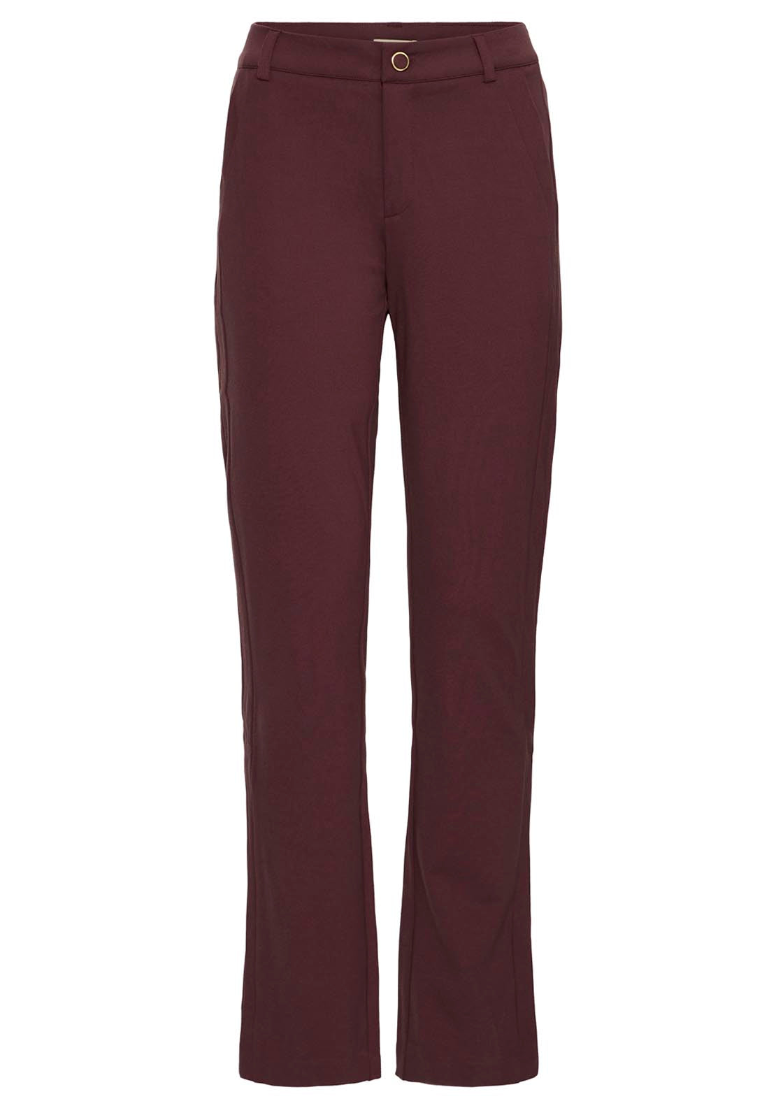 Fransa Lano Trousers - Brown 8 Shaws Department Stores