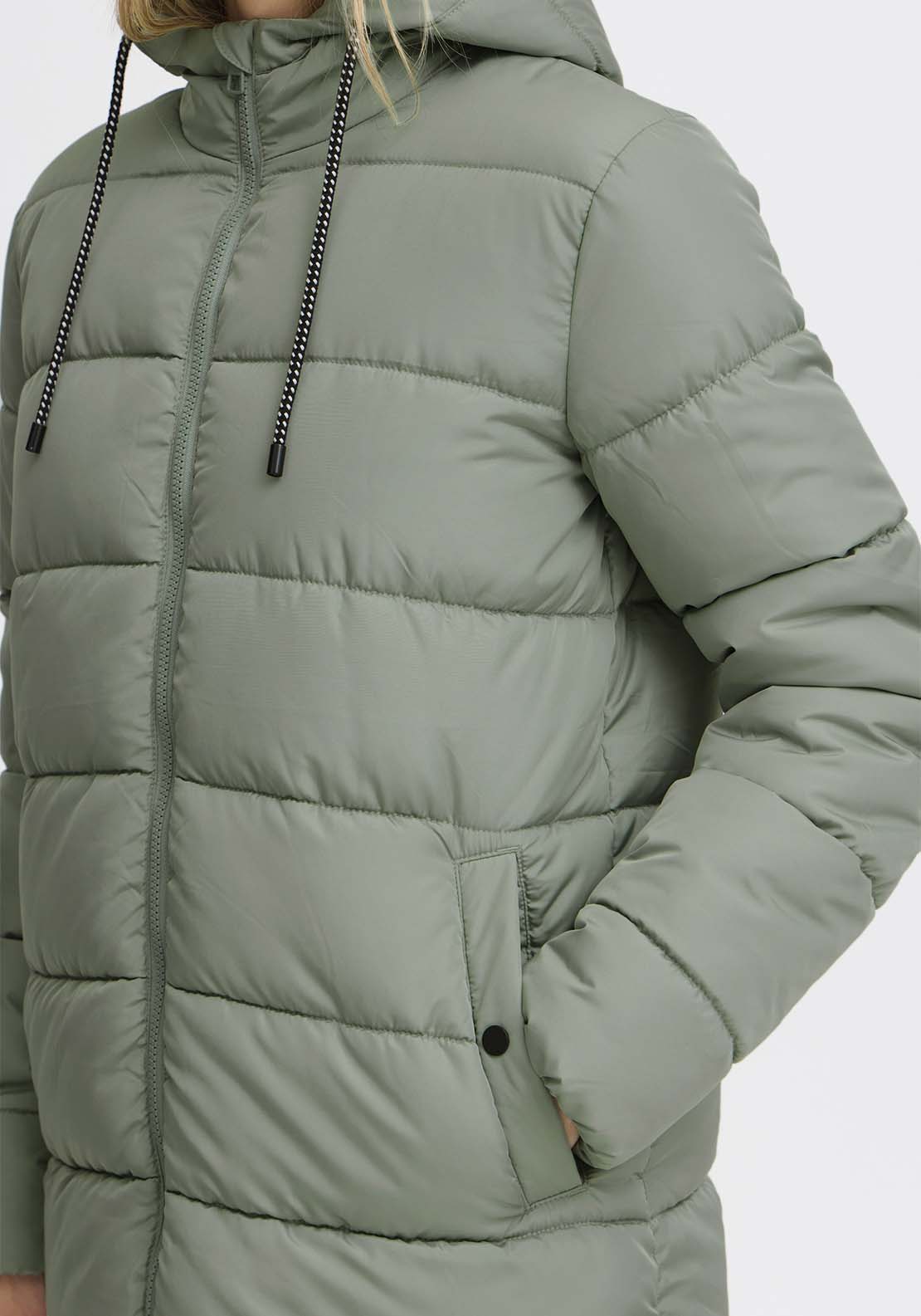 Fransa Long Sleeve Hip Length Jacket - Green Bay 4 Shaws Department Stores