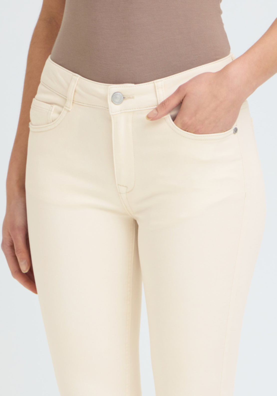 Fransa Capri Denim Jeans - Denim 3 Shaws Department Stores