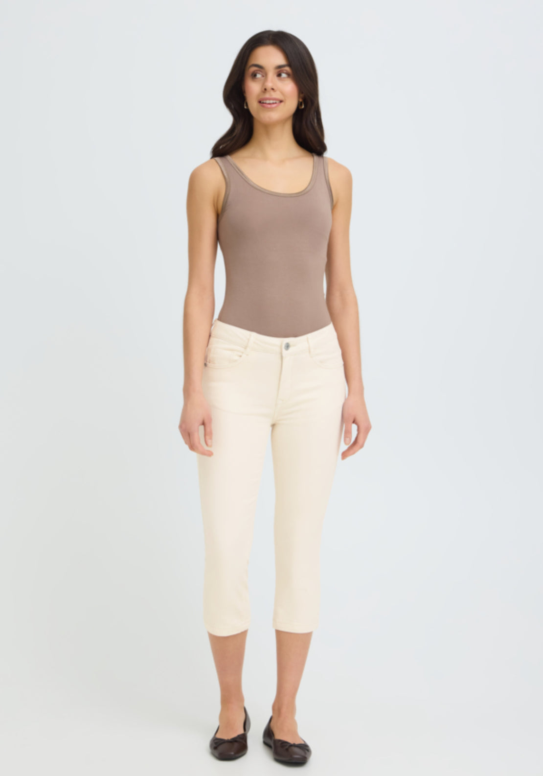 Fransa Capri Denim Jeans - Denim 5 Shaws Department Stores