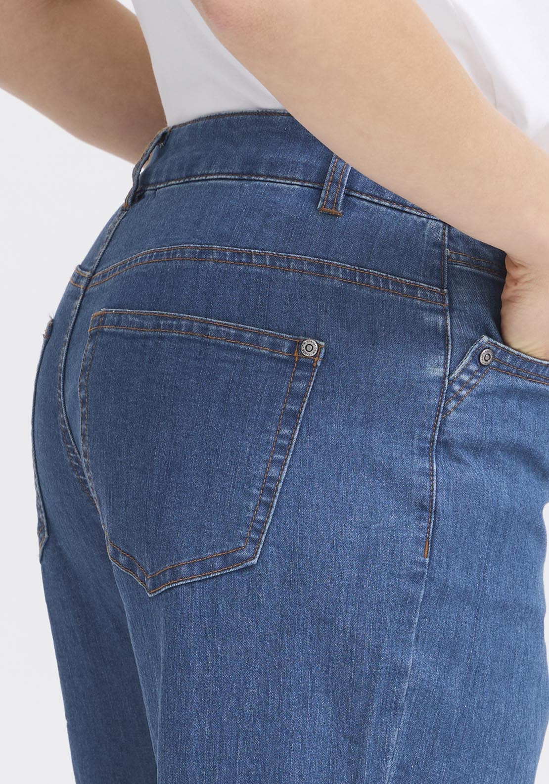 Fransa Denim Wide Leg Jeans - Denim 4 Shaws Department Stores