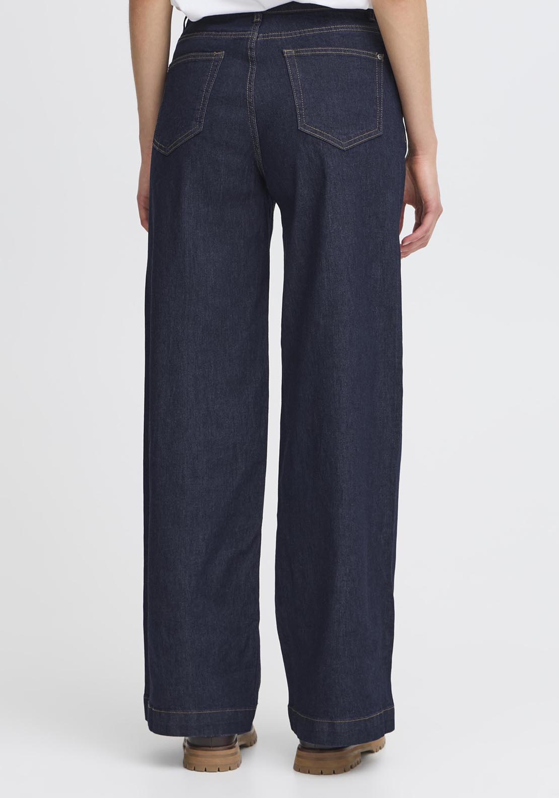 Fransa Denim Wide Leg Jeans - Denim 2 Shaws Department Stores
