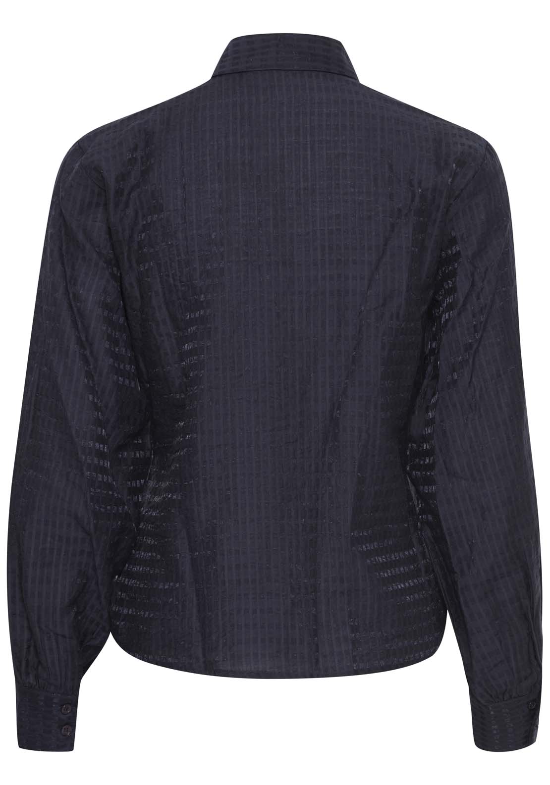 Fransa Long Sleeve Blouse - Night Sky 3 Shaws Department Stores