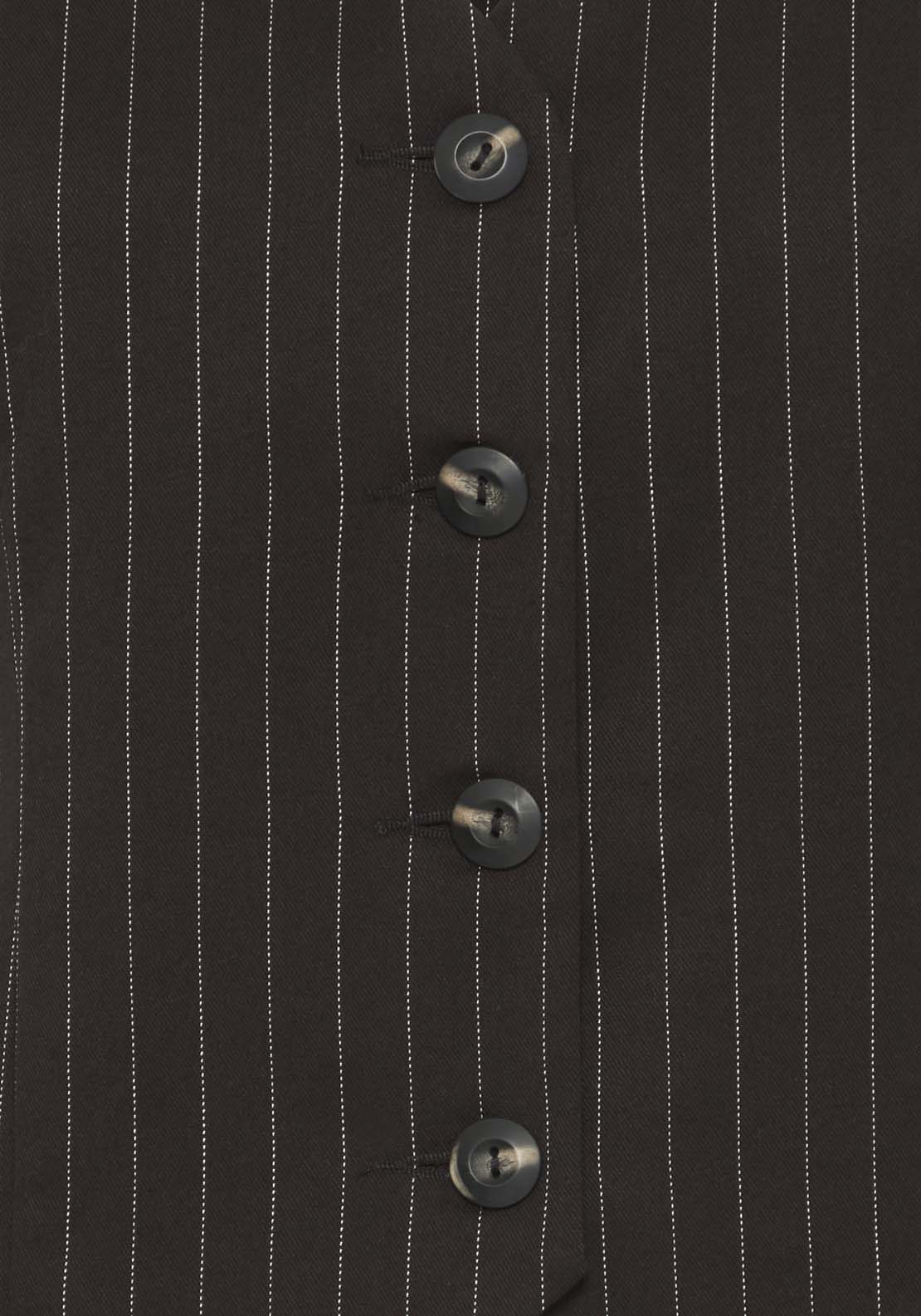 Fransa Waistcoat - Black Mix 5 Shaws Department Stores