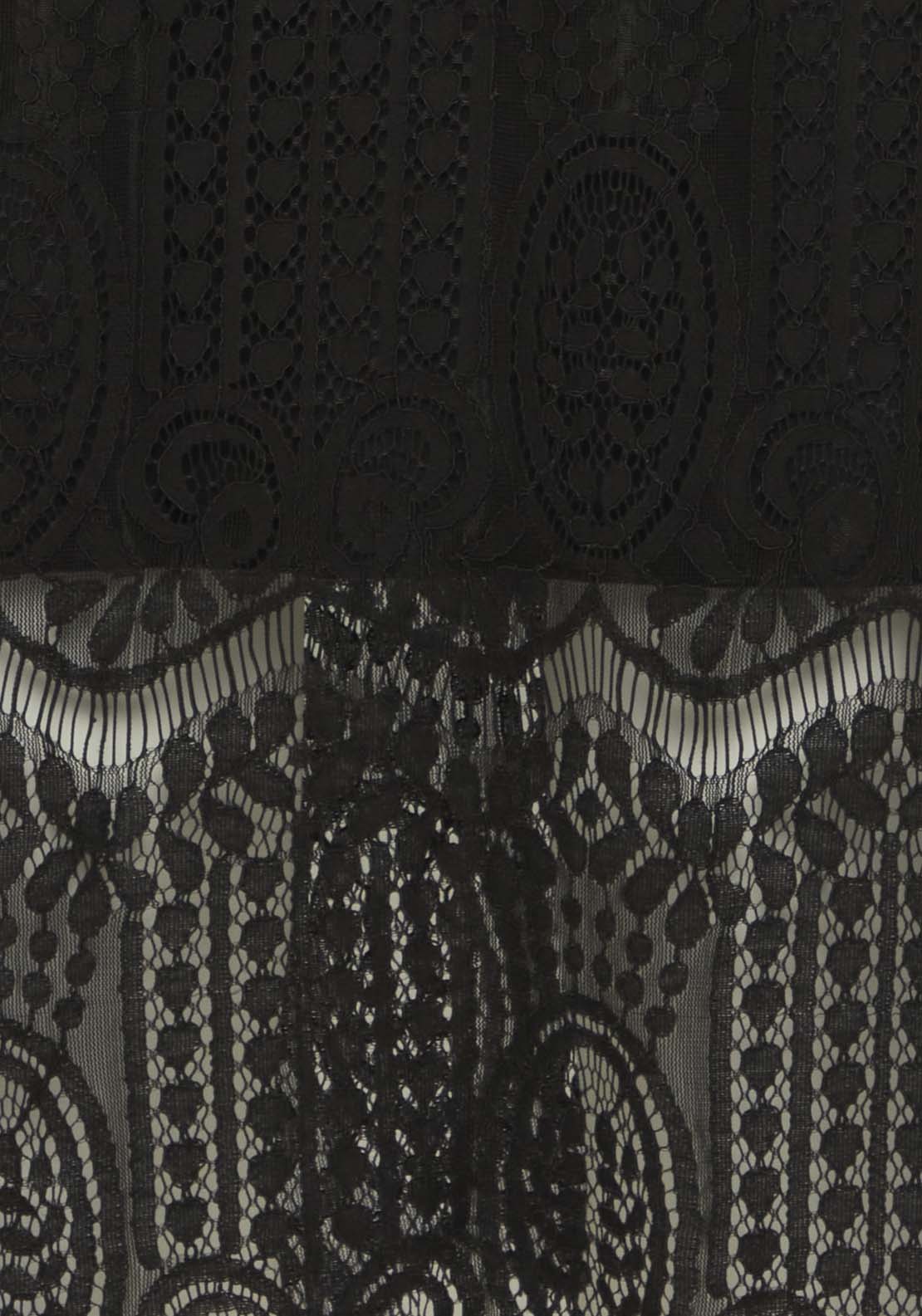Fransa Light Woven Dress - Black 3 Shaws Department Stores