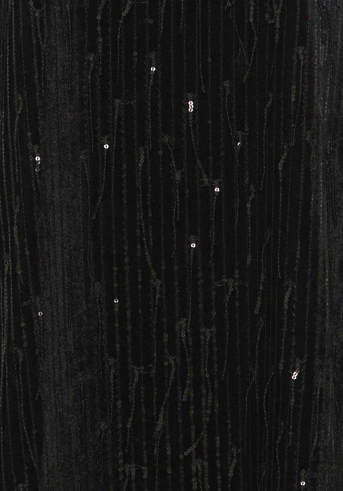 Fransa Jersey Dress - Black 3 Shaws Department Stores