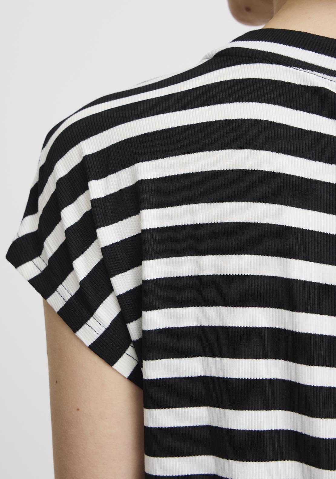 Fransa Short Sleeve T-Shirt - Navy 5 Shaws Department Stores