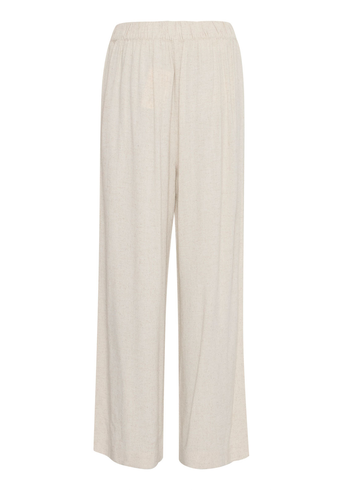 Fransa Pos Casual Trousers - White 7 Shaws Department Stores