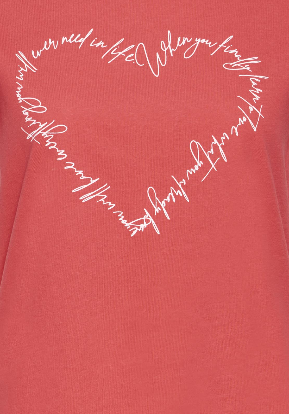 Fransa Pos Short Sleeve T-Shirt - Pink 6 Shaws Department Stores