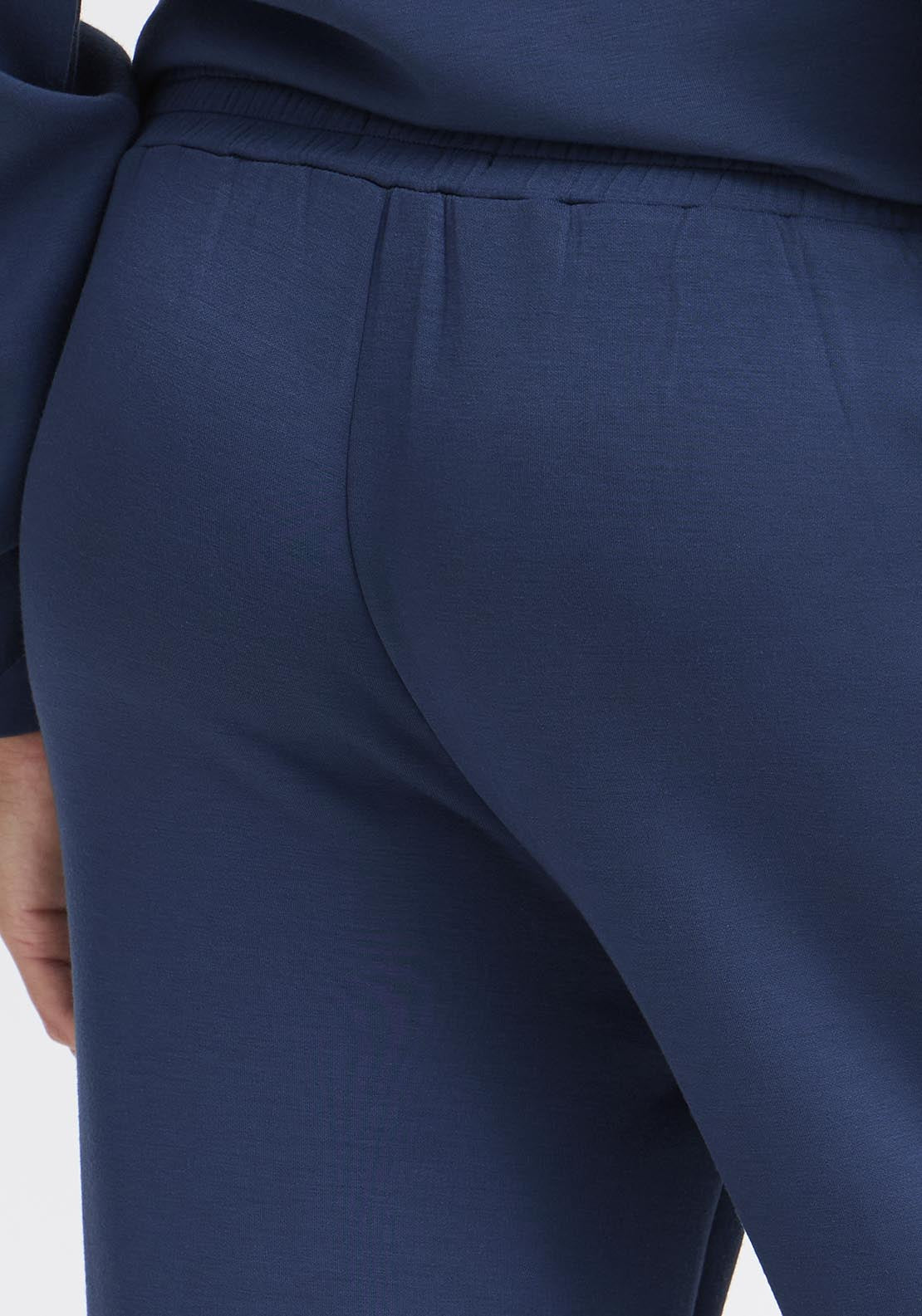 Fransa Casual Trousers - Navy Blazer 4 Shaws Department Stores