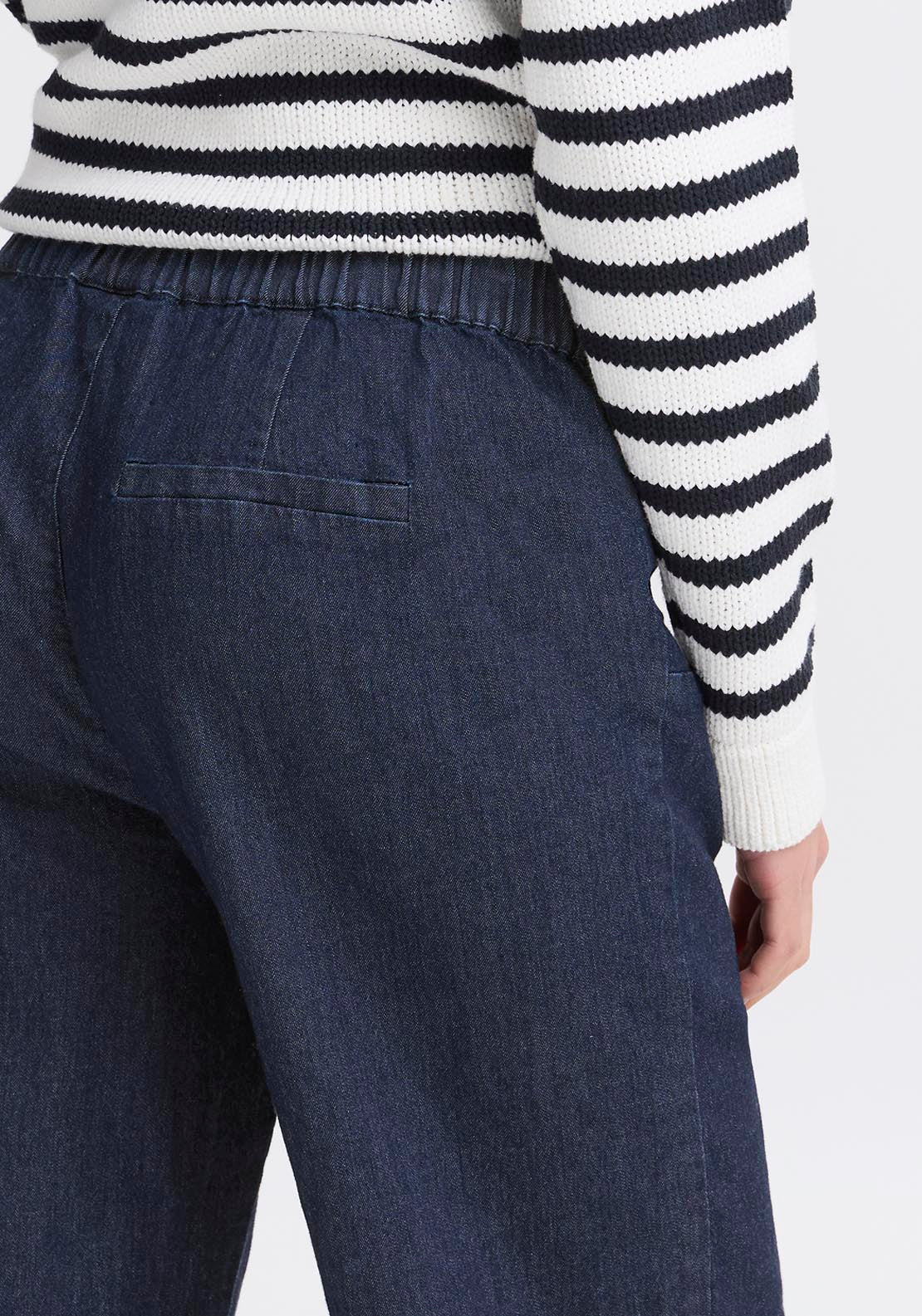 Fransa Pos Denim Jeans - Raw Blue Denim 3 Shaws Department Stores
