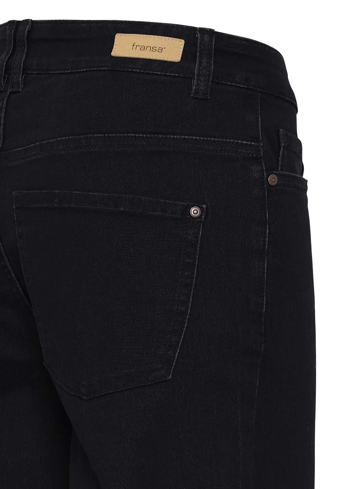 Fransa Denim Jeans inseam 30 - Black 3 Shaws Department Stores