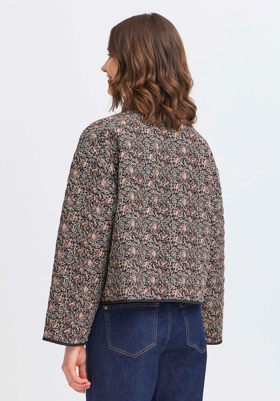 Fransa Jacket - Black Non Paisley 2 Shaws Department Stores