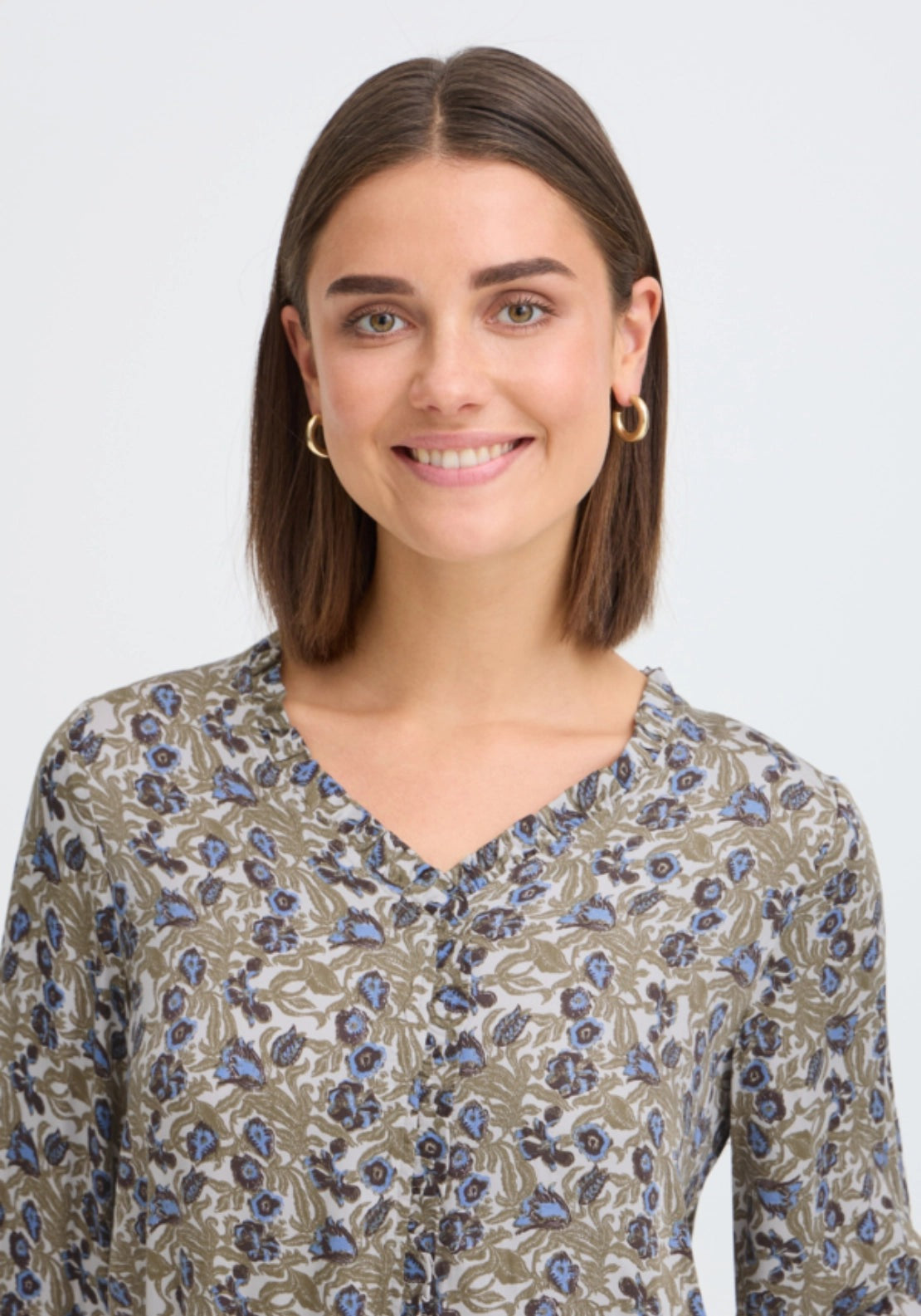Paisley Blouse - Entanglesmall Fir Green