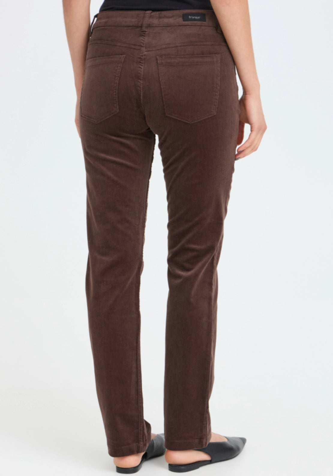 Straight Regular Trousers - Hot Fudge