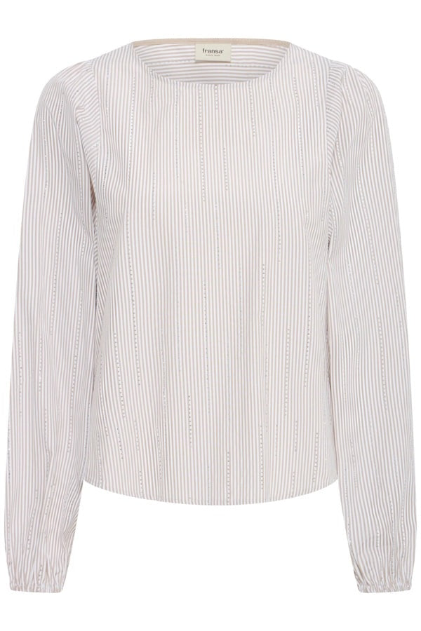 Loose Striped Blouse - Non Colour Stripe