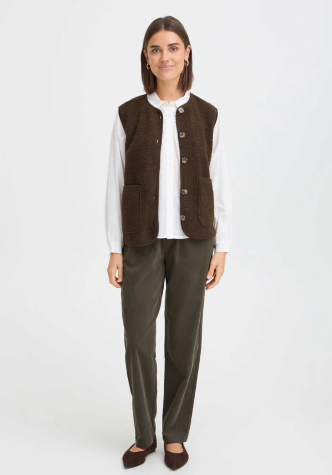 Teddy Waistcoat - Hot Fudge
