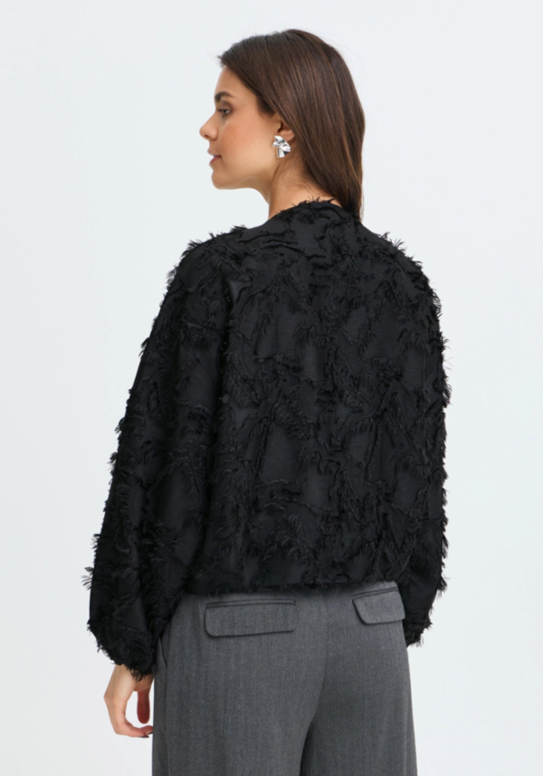 Textured Jacket - Meteorite