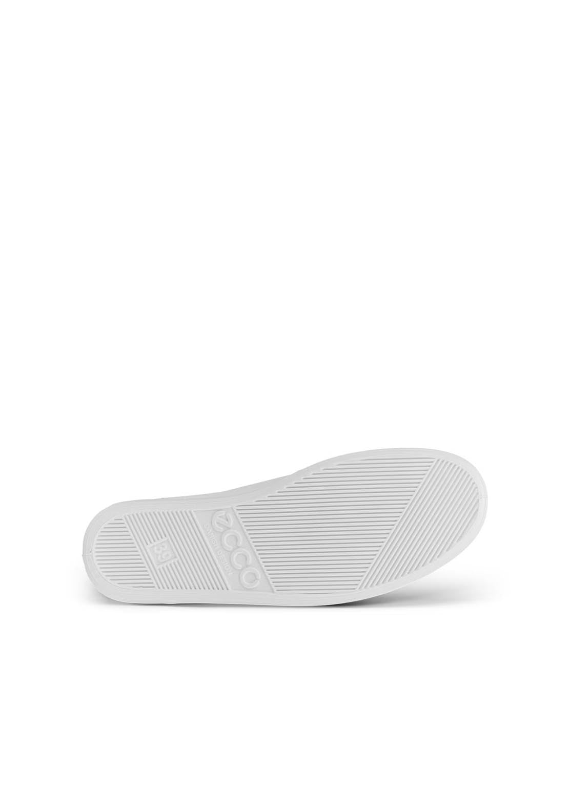 Ecco Soft 2 Casual Lace Shoe - White 6 Shaws Department Stores
