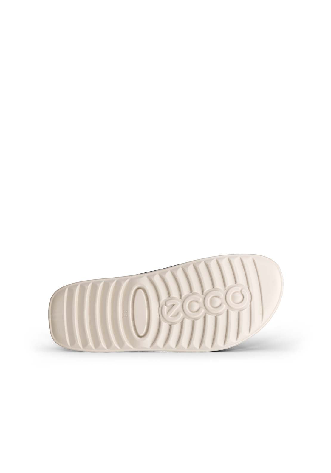 Ecco Cozmo Sandal - Pure Silver 2 Shaws Department Stores