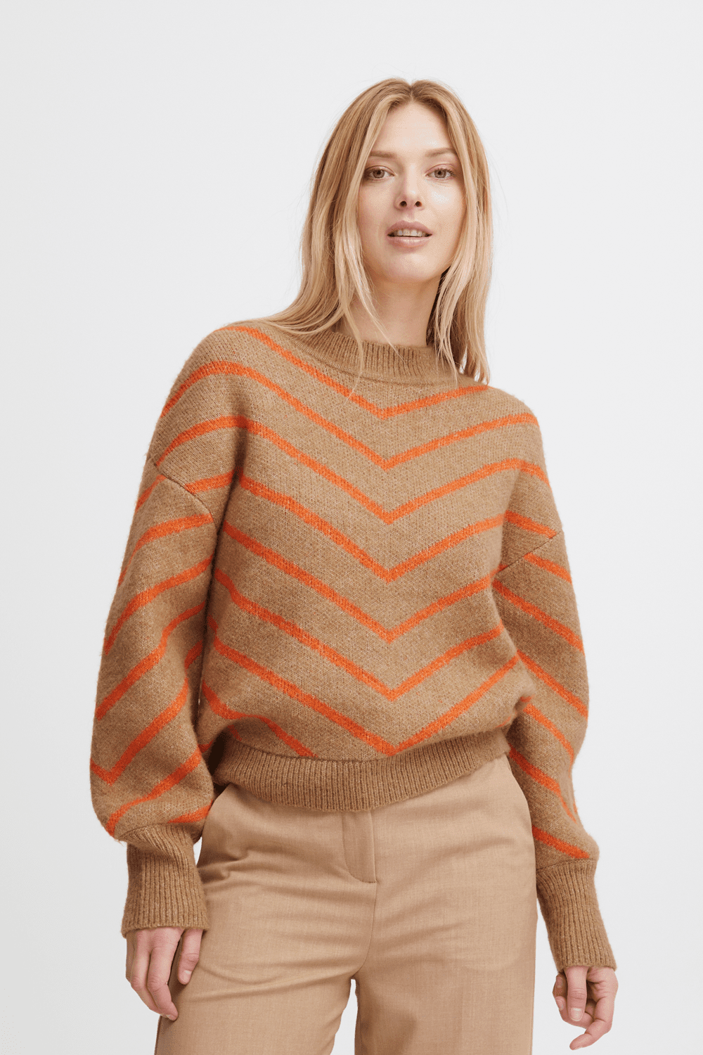 B.young Mica Stripe Jumper 1 Shaws Department Stores