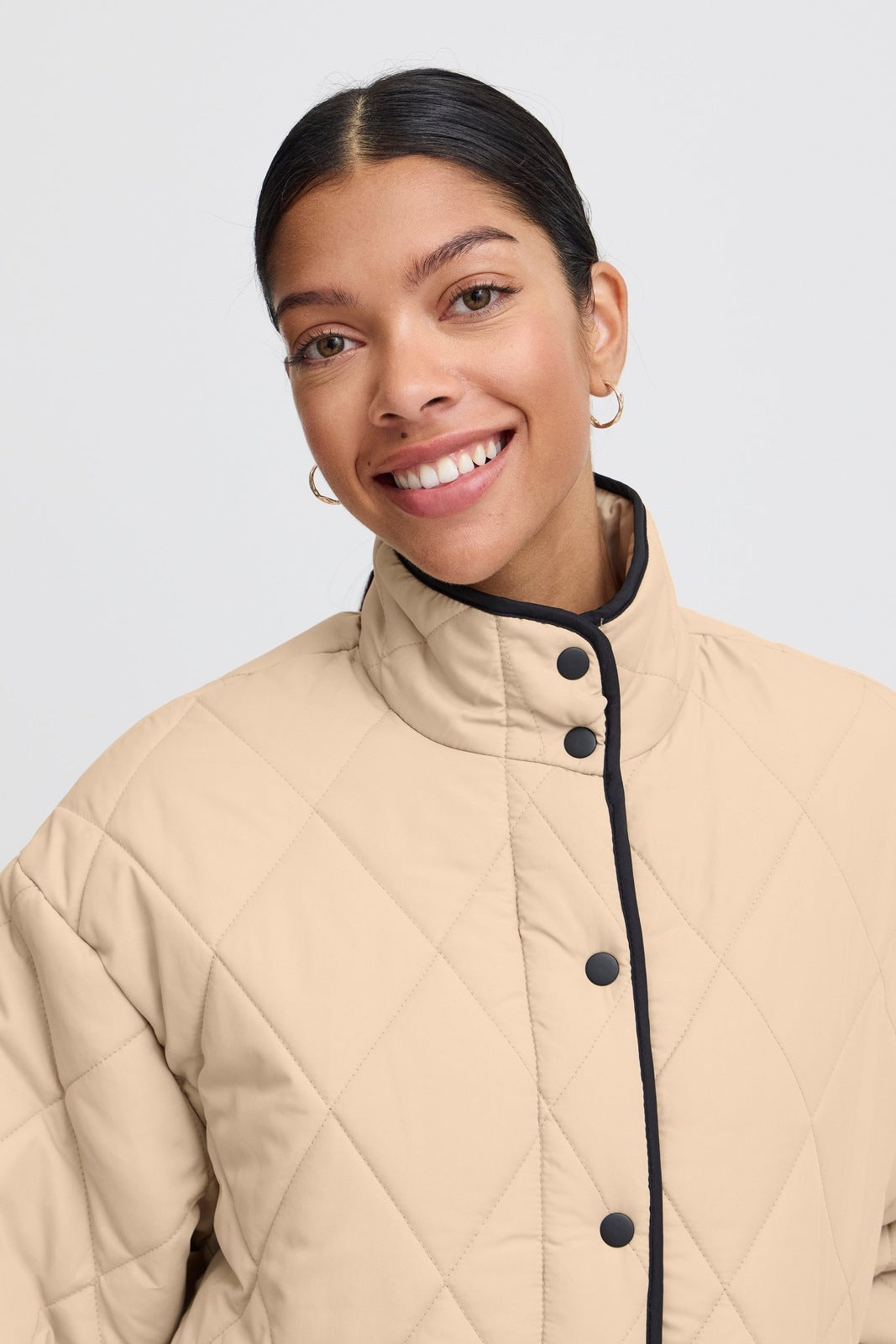 B Young Belis Long Sleeve Jacket - Humus 5 Shaws Department Stores