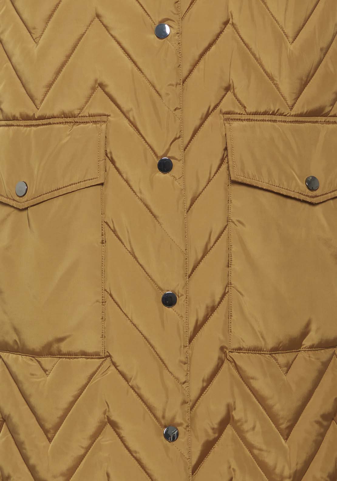 B Young Amaxa Waistcoat - Dull Gold 7 Shaws Department Stores