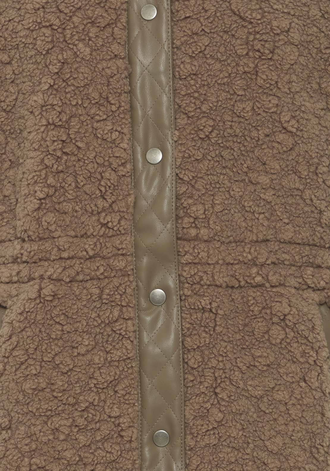 B Young Anamaj Waistcoat - Walnut 7 Shaws Department Stores