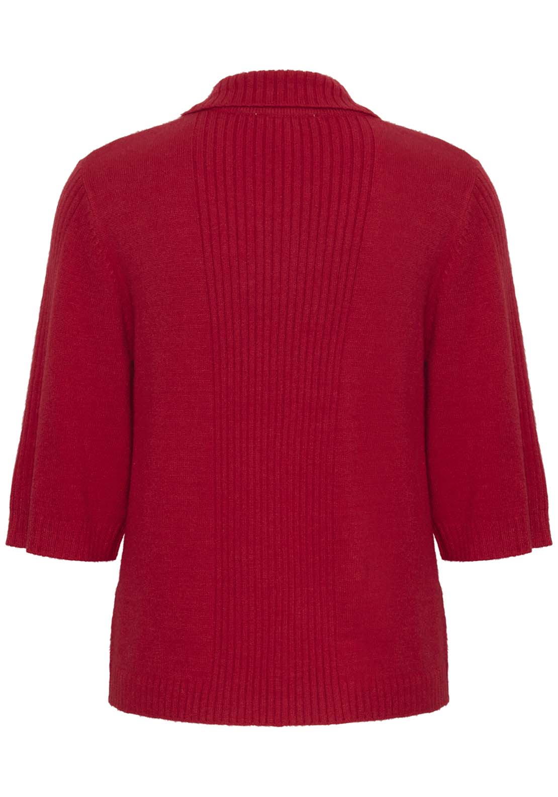 B Young Manina Polo Jumper - Scarlet Sage 3 Shaws Department Stores