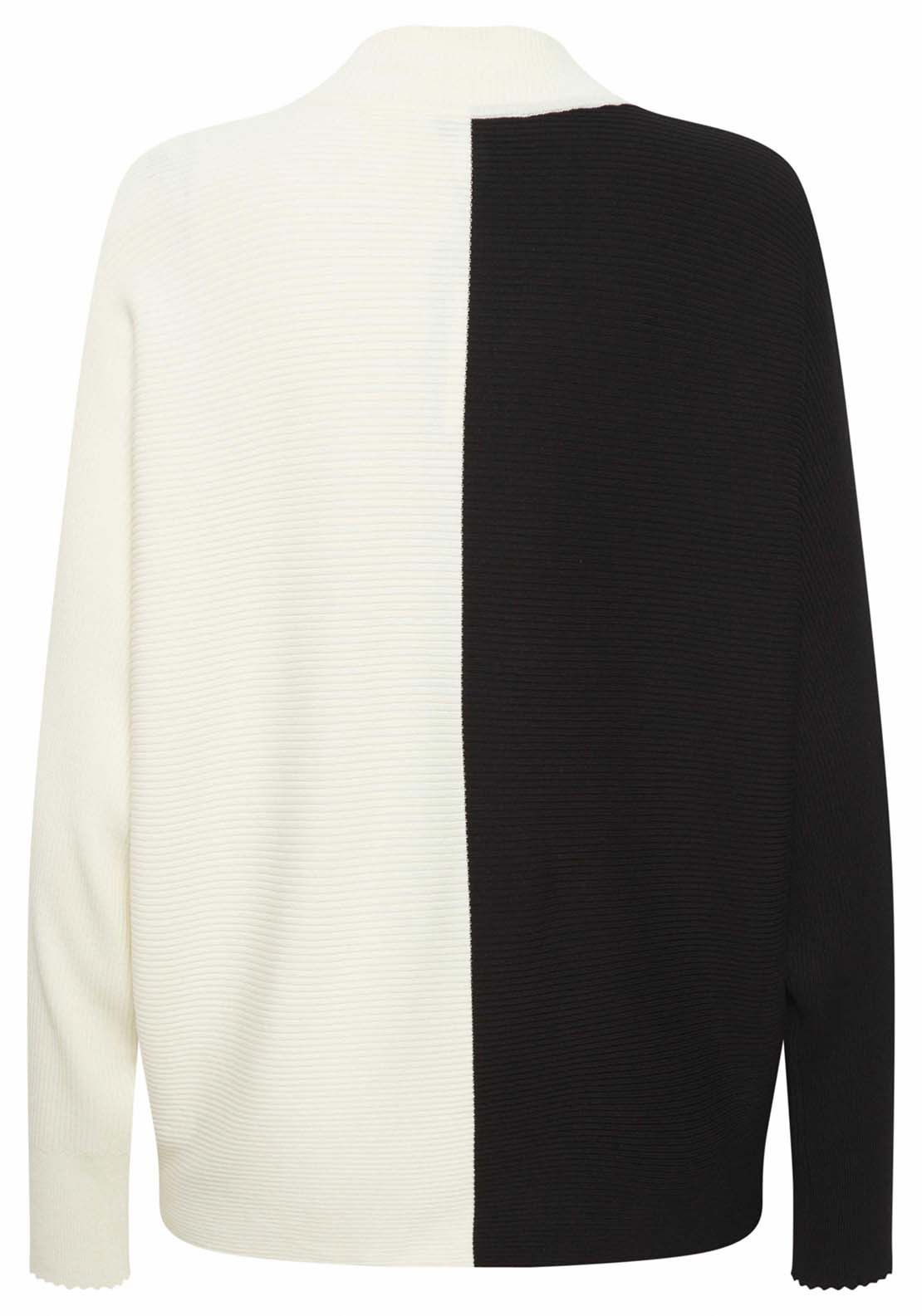 B Young Morla Rib Jumper - Birch Mix 7 Shaws Department Stores