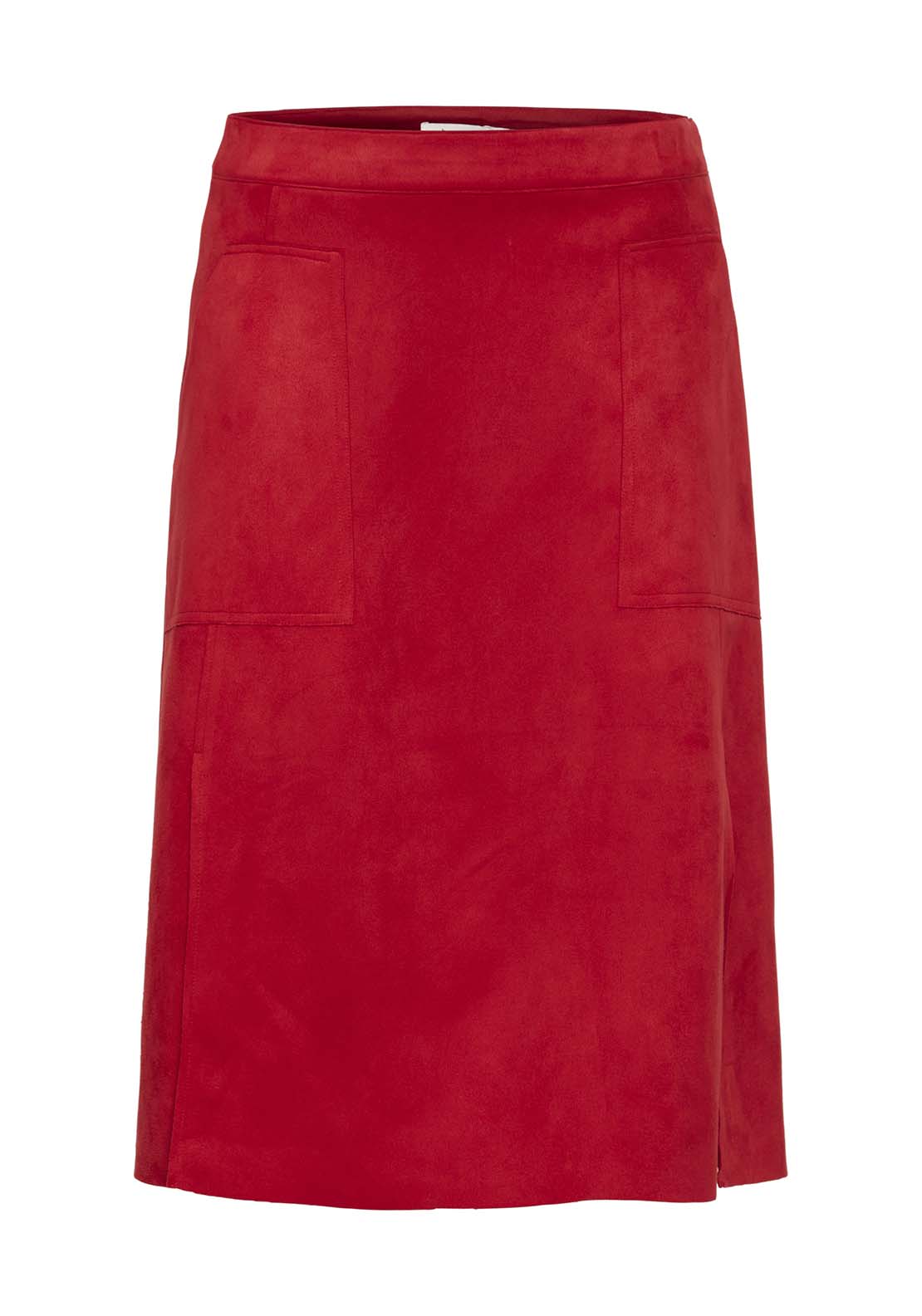B Young Tomira Midi Skirt - Scarlet Sage 3 Shaws Department Stores