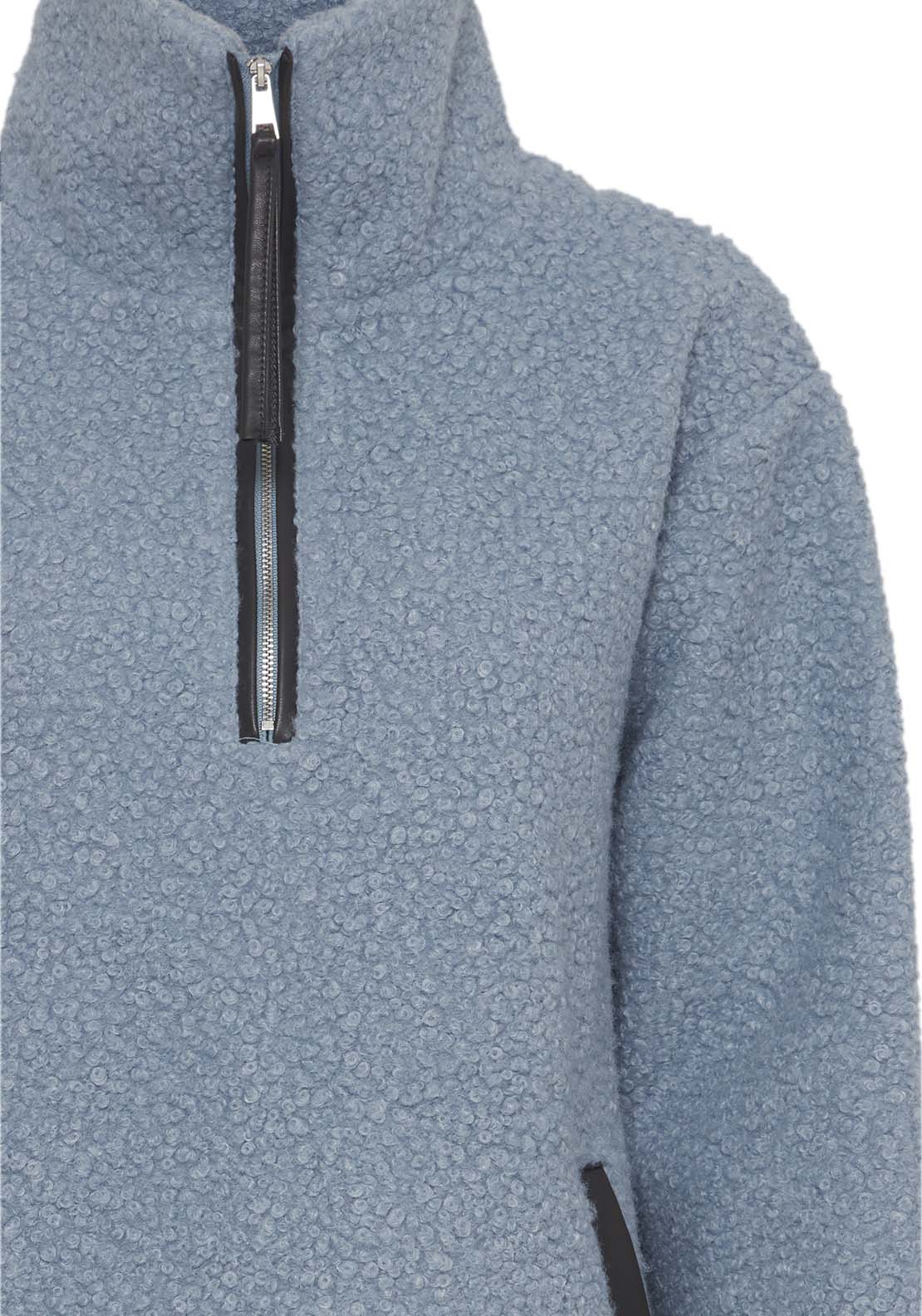 B Young Cidan Pullover - Dusty Blue 7 Shaws Department Stores