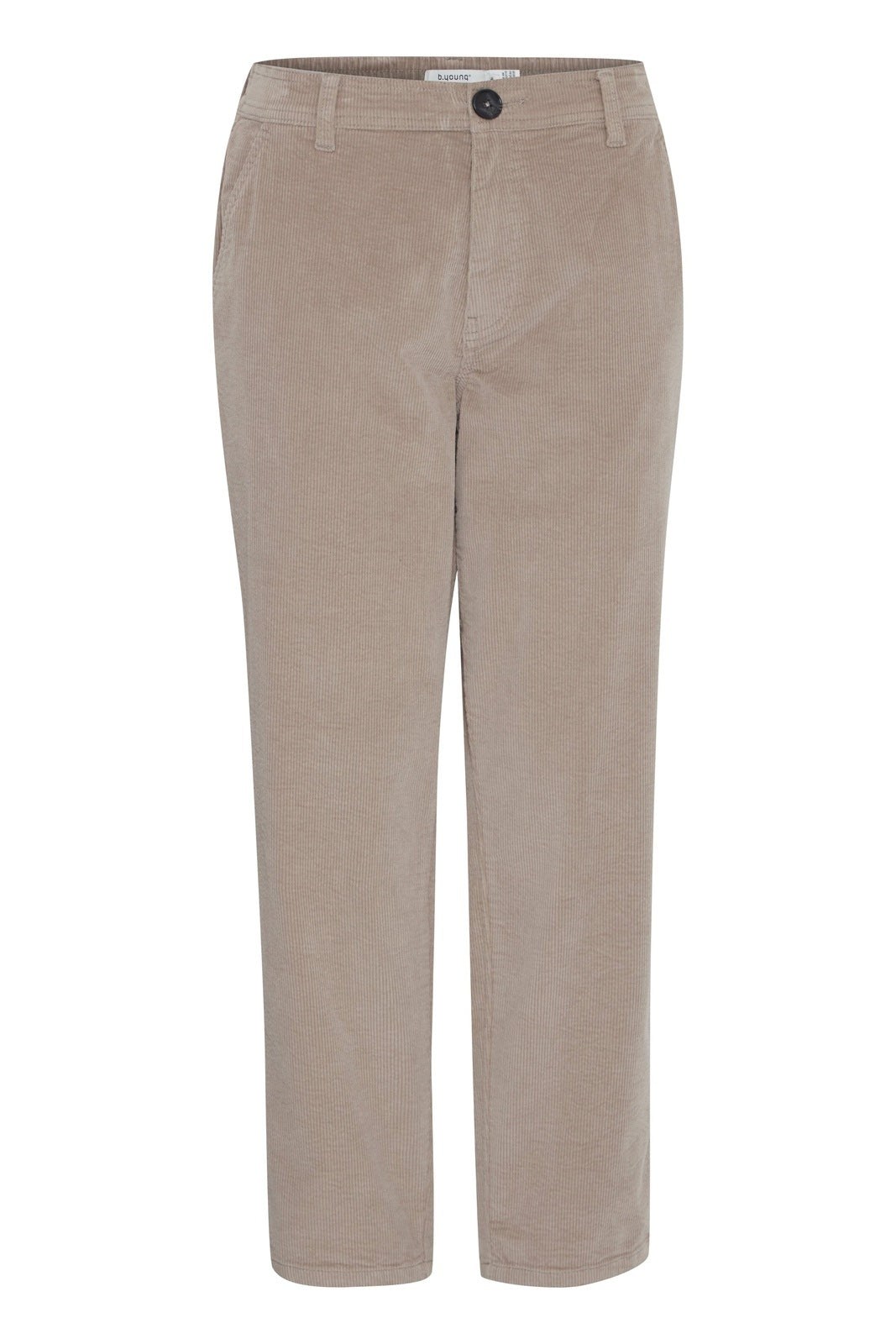 B Young Dasik Cropped Casual Trousers - String 6 Shaws Department Stores