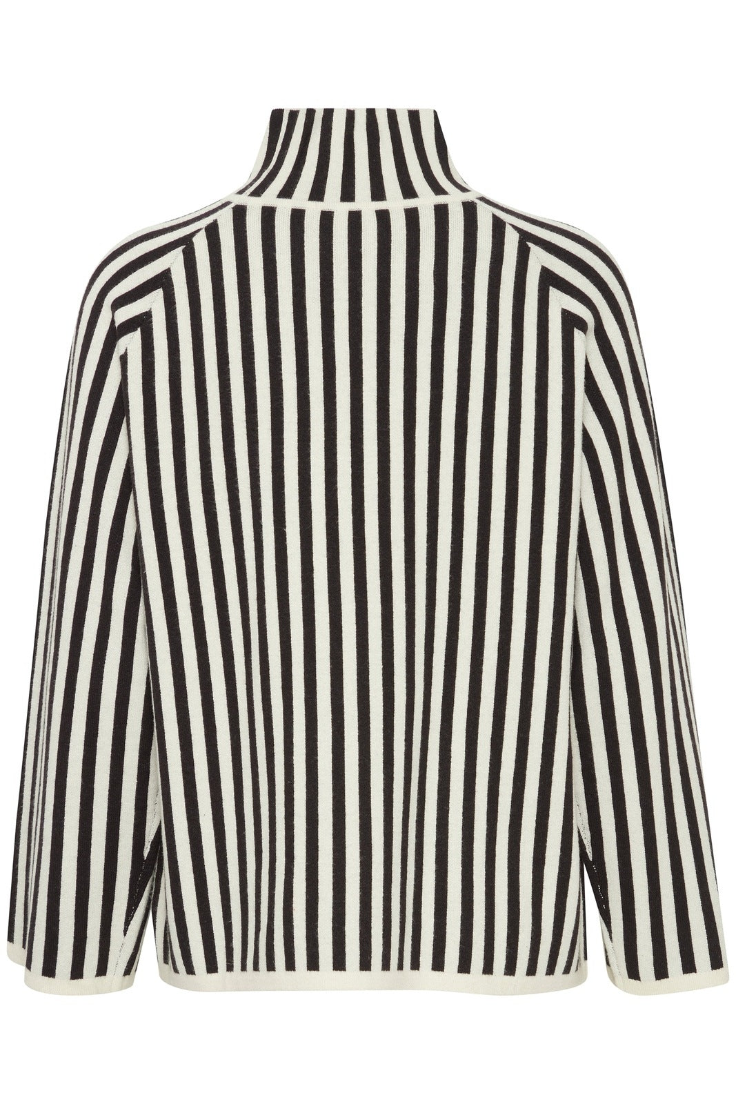 B Young Roll Neck Knit Jumper - Black Mix 7 Shaws Department Stores
