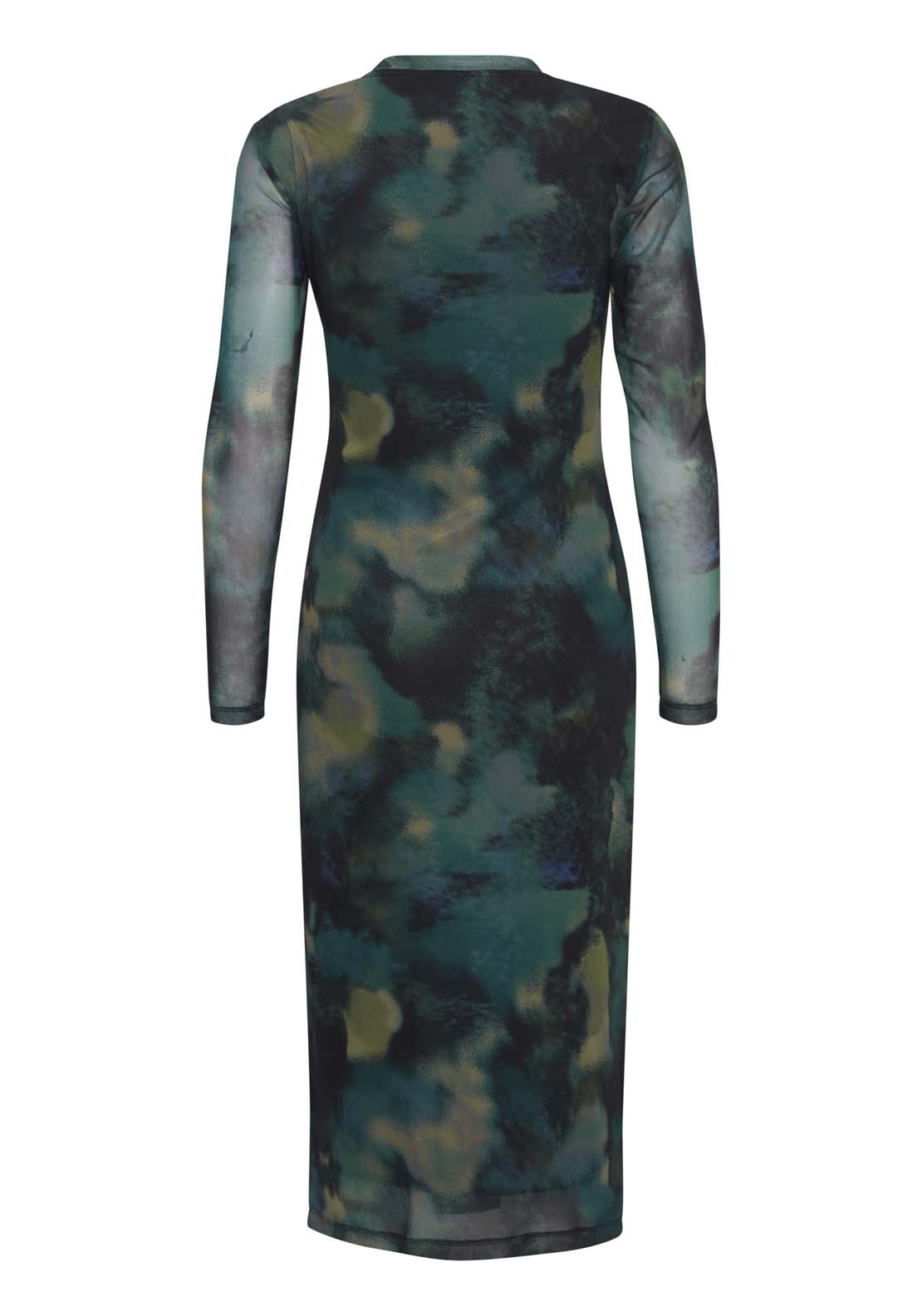 B Young Paloma Mesh Jersey Dress - Birch Blur Mix 8 Shaws Department Stores